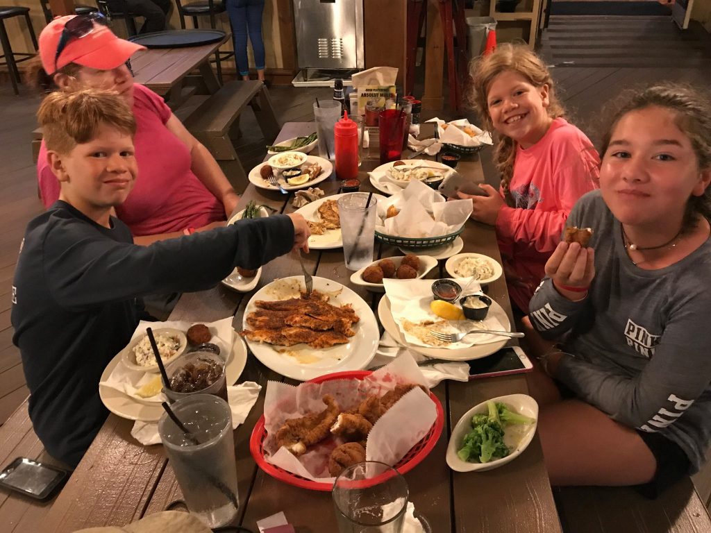 Hook and Cook Blue Water Escape